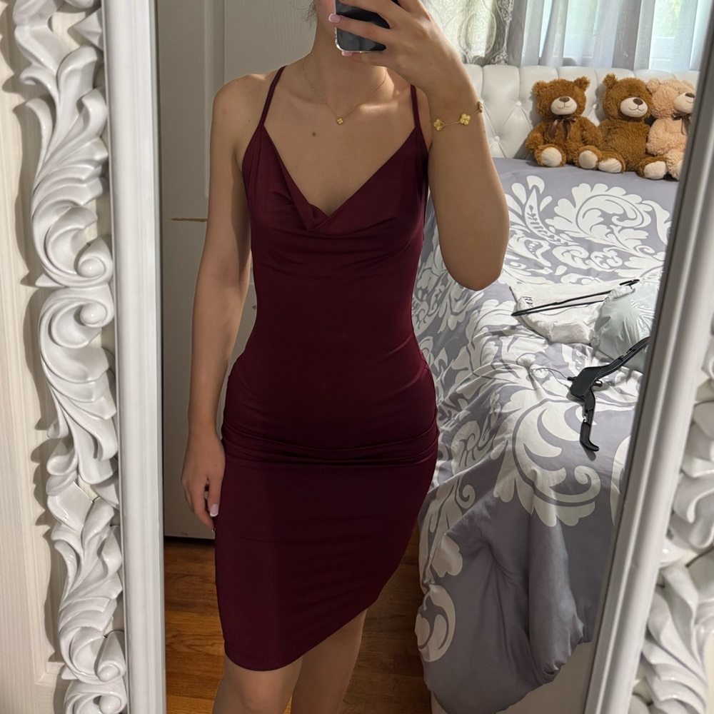 Red Cocktail Dress